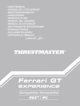 Thrustmaster Ferrari GT Experience PC and PS3 Manuel utilisateur