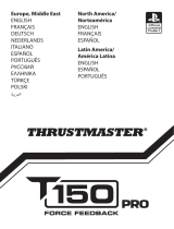 Thrustmaster T150 RS Volant Racing Retour de Force Manuel utilisateur