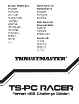 Thrustmaster TS-PC RACER Ferrari 488 Challenge Edition célébrez le 70ème anniversaire de la marque Ferrari Manuel utilisateur