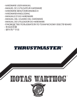 Thrustmaster HOTAS WARTHOG Dual Throttle double manette des gaz noir Manuel utilisateur
