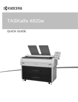 Copystar TASKalfa 4820w Guide de démarrage rapide