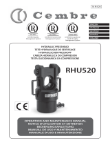 Cembre RHU520 Manuel utilisateur
