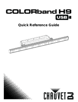 CHAUVET DJ COLORband H9 USB Guide de référence