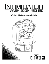 CHAUVET DJ Intimidator Wash Zoom 450 IRC Guide de référence