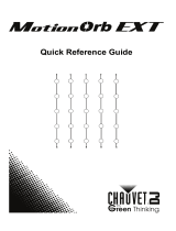 Chauvet MotionOrb EXT Guide de référence