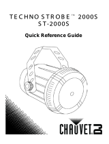CHAUVET DJ Techno Strobe 2000S Guide de référence