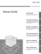 Ricoh IM 2702 Guide d'installation