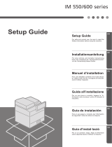 Ricoh IM 600 Guide d'installation