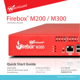 Watchguard Firebox M200/M300 Mode d'emploi