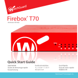 Watchguard Firebox T70 Guide de démarrage rapide