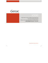 Getac X500(52621280XXXX) Mode d'emploi