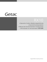 Getac RX10(52628719XXXX) Guide de démarrage rapide