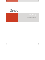 Getac PS236(52628209XXXX) Guide de démarrage rapide