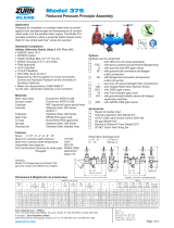 Zurn 3-375OSY Guide d'installation