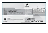Corsair Gaming K70 RGB RapidFire (CH-9101014-RU) Manuel utilisateur