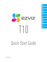 EZVIZ Беспроводной датчик протечки воды T10 (CS-Т10-A) Manuel utilisateur