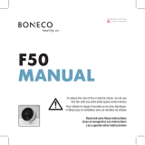 Boneco Portable Fan F50 Manuel utilisateur