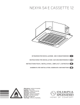 Olimpia Splendid Nexya S4 E Cassette Inverter Multi Guide d'installation