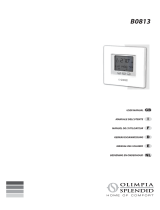 Olimpia Splendid thermostat - B0813 Manuel utilisateur