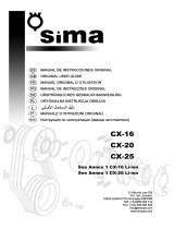 SIMA S.A. CX 16 Li-ion Manuel utilisateur