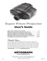 artograph Super Prism Manuel utilisateur