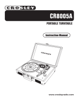 Crosley CR8005A Cruiser Manuel utilisateur