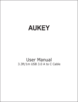 AUKEY CB-CMD1-USA Manuel utilisateur