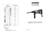Metabo B 710 AC/DC Mode d'emploi
