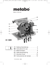 Metabo Bench-mounting stand Mode d'emploi