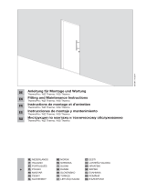 Castorama Porte d'entrée acier Hormann Tps 015 blanc 90 x h.215 cm poussant gauche Mode d'emploi