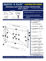 Adjust-A-Gate AG60-36 Mode d'emploi