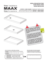 MAAX 106350-000-001-000 Guide d'installation