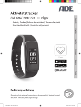 ADE Smart Activity Tracker AM 1700/1703/1704 FITvigo Manuel utilisateur