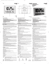 TFA Digital XXL Radio-Controlled Clock with Temperature Le manuel du propriétaire