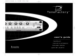 Focusrite Platinum ToneFactory Mode d'emploi