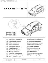 Renault Duster - Armrest Fitting Mode d'emploi