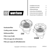 Vetus Cooling Water Strainer 330/330M Guide d'installation