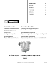 Vetus Water seperator LGS Guide d'installation