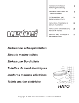 Vetus Electric marine toilet type HATO Guide d'installation