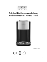 Caso Design HW 500 Touch Mode d'emploi