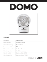 Domo Zirkulationsventilator 360° Umlauf Le manuel du propriétaire