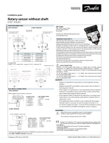 Danfoss DST X520 Rotary position sensor Guide d'installation