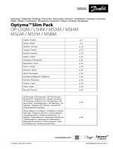 Danfoss Optyma Slim Pack OP-MSXM068-080 Manuel utilisateur