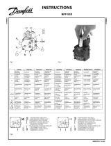 Danfoss Oil Pump BFP 52E Guide d'installation