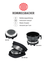 Rommelsbacher RK 501/SU Manuel utilisateur