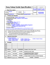 LG M4214CCBA Guide d'installation