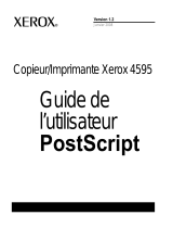 Xerox 4595 Mode d'emploi