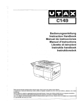 Utax C 149 Mode d'emploi