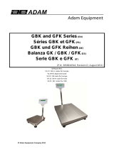 Adam Equipment GBK 120 Manuel utilisateur