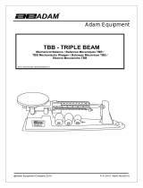 Adam Equipment TBB Manuel utilisateur